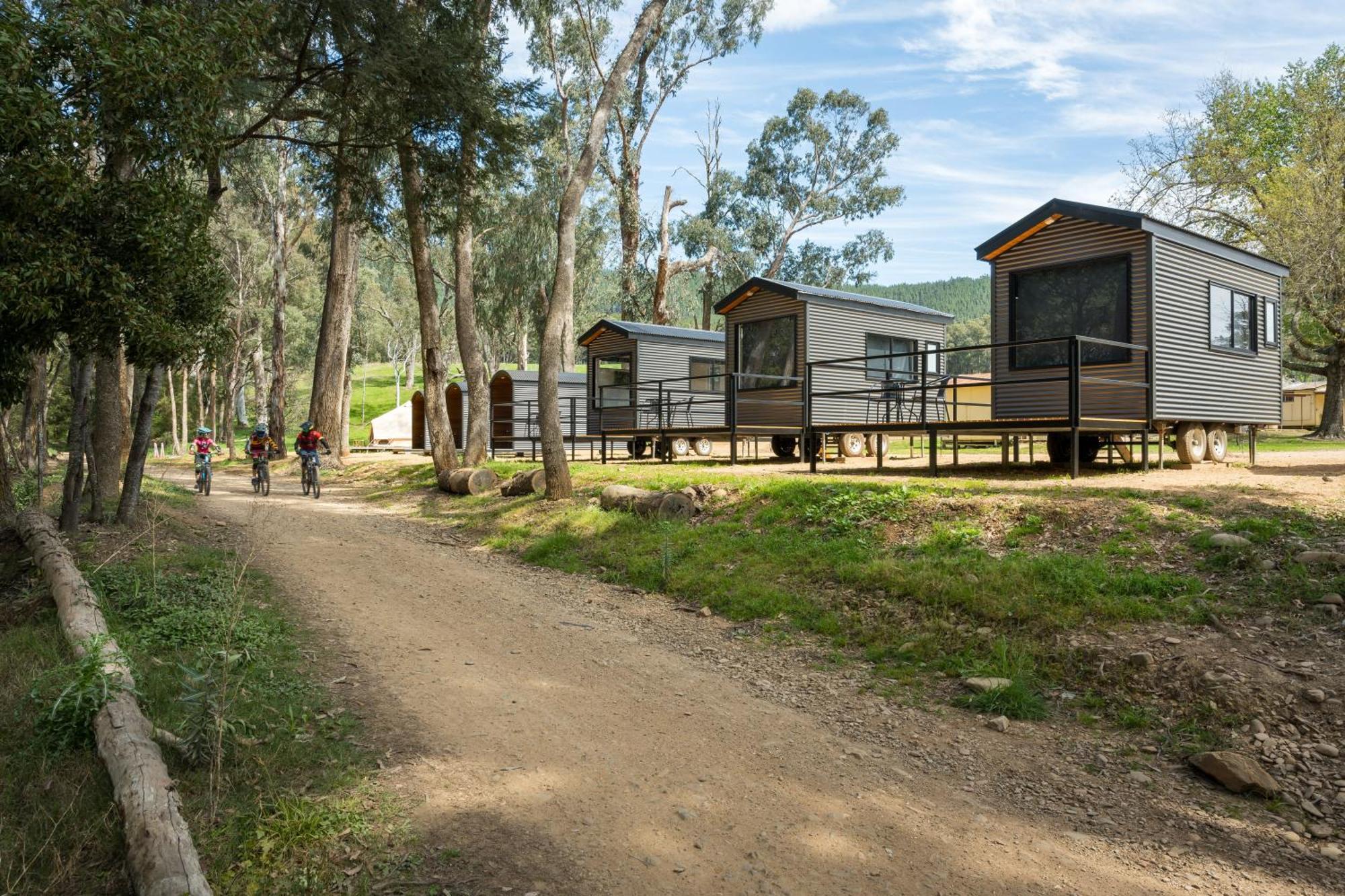 Bright Cabin Park Exterior foto